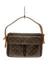 【中古】LOUIS VUITTON◆LOUISVUITTON/ヴィバシテGM_モノグラム・キャンバス/ブラウン/PVC【バッグ】