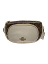 【中古】COACH◆ウエストバッグ/6548/PVC/BRW/シグネチャー柄【バッグ】(4)