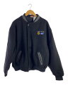 【中古】UNION LINE/スタジャン/--/ウール/BLK【メンズウェア】(4)