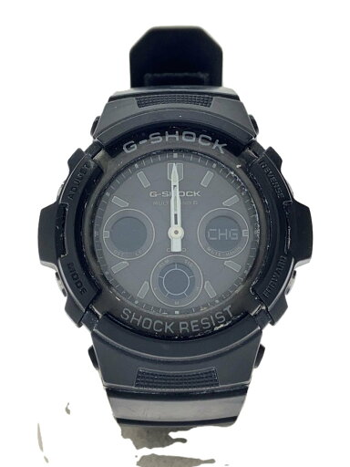【中古】CASIO◆ソーラー腕時計・G-SHOCK/デジアナ/BLK【服飾雑貨他】 【中古】CASIO◆ソーラー腕時計・G-SHOCK/デジアナ/BLK【服飾雑貨他】