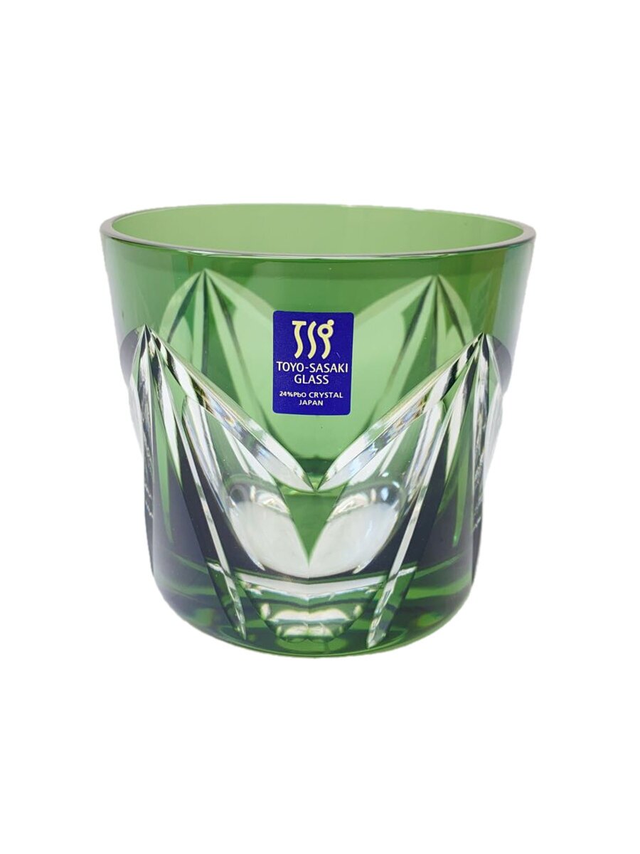 【中古】八千代切子◆グラス/GRN【キッチン用品】