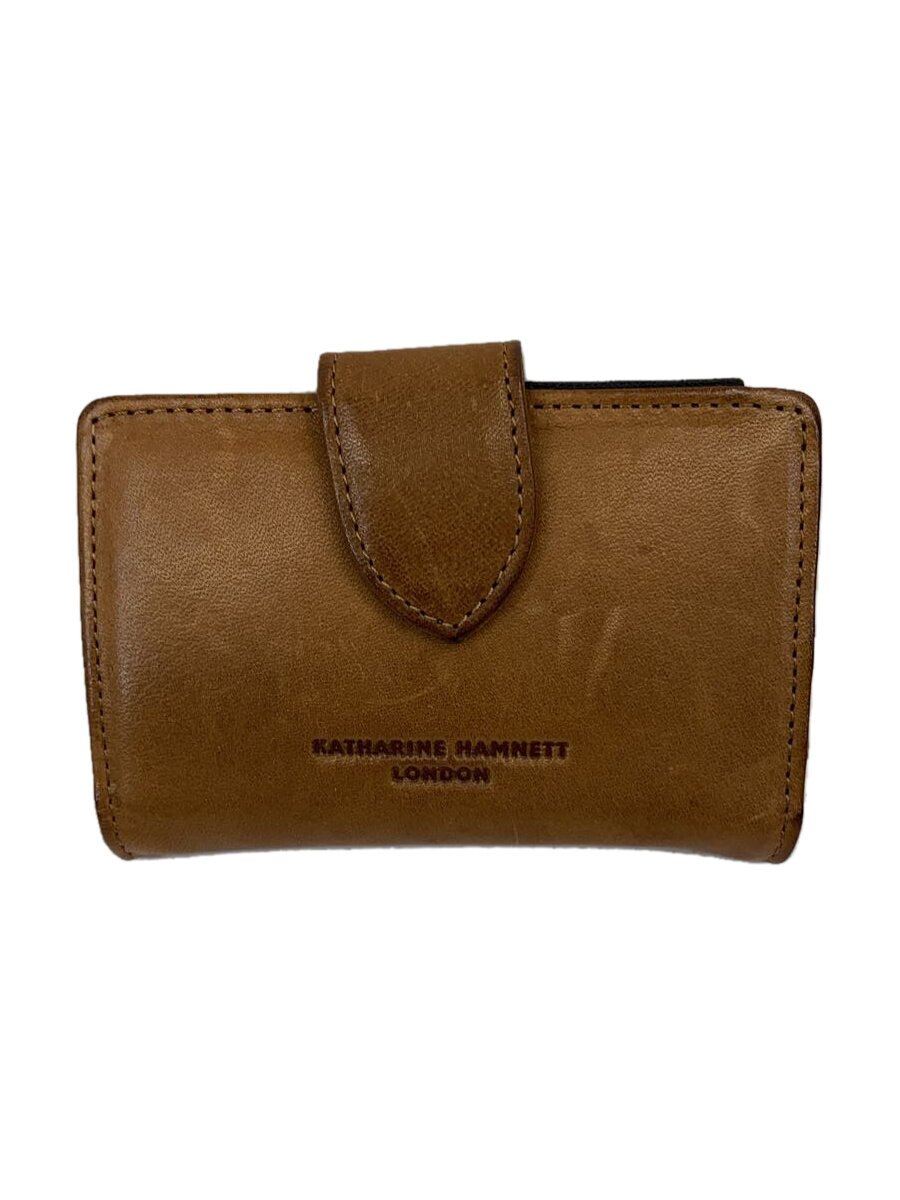 Leather - 【中古】KATHARINE HAMNETT LONDON◆キーケース/レザー/BRW/無地/メンズ【服飾雑貨他】