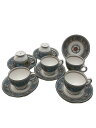 【中古】WEDGWOOD◆カップ&ソーサー/6点セット/BLU【キッチン用品】