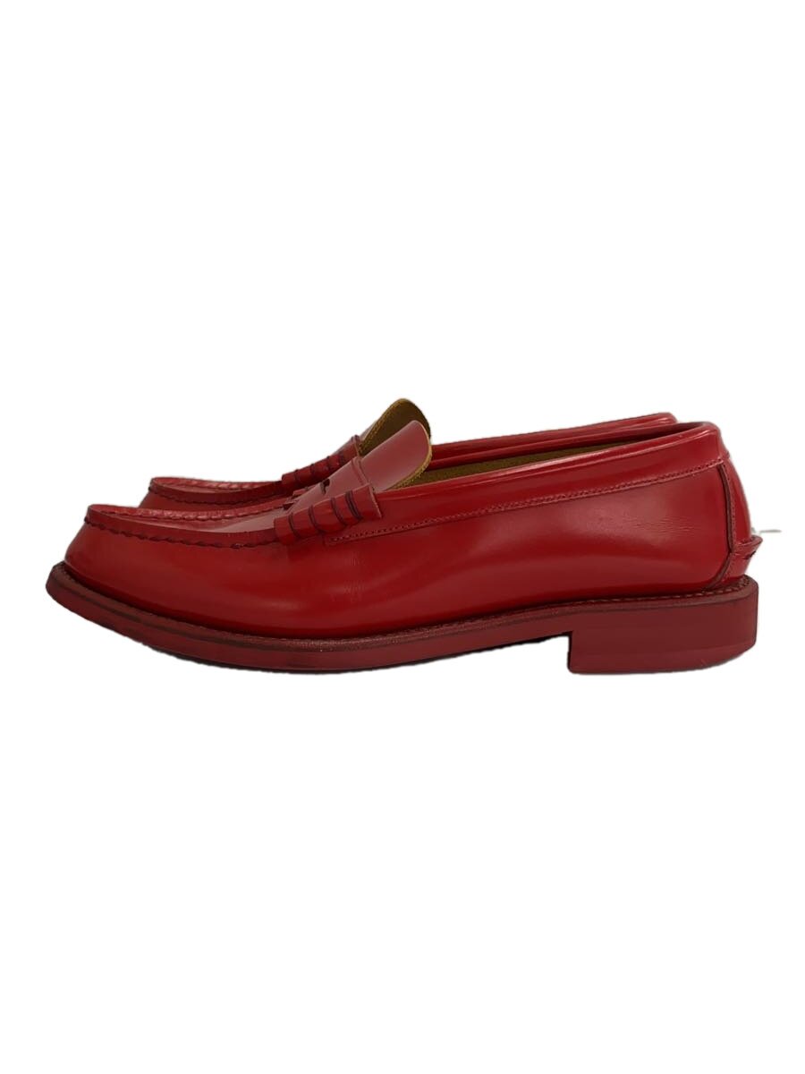 【中古】REGAL◆ローファー/--/RED//【シューズ】