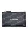 【中古】BALENCIAGA◆カードケース/--/BLK/総柄/メンズ【服飾雑貨他】(4)