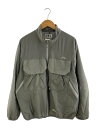 【中古】COMFY OUTDOOR GARMENT◆BLIZZARD CARDIGAN/L/ナイロン/GRY/CMF2402-J14C【メンズウェア】
