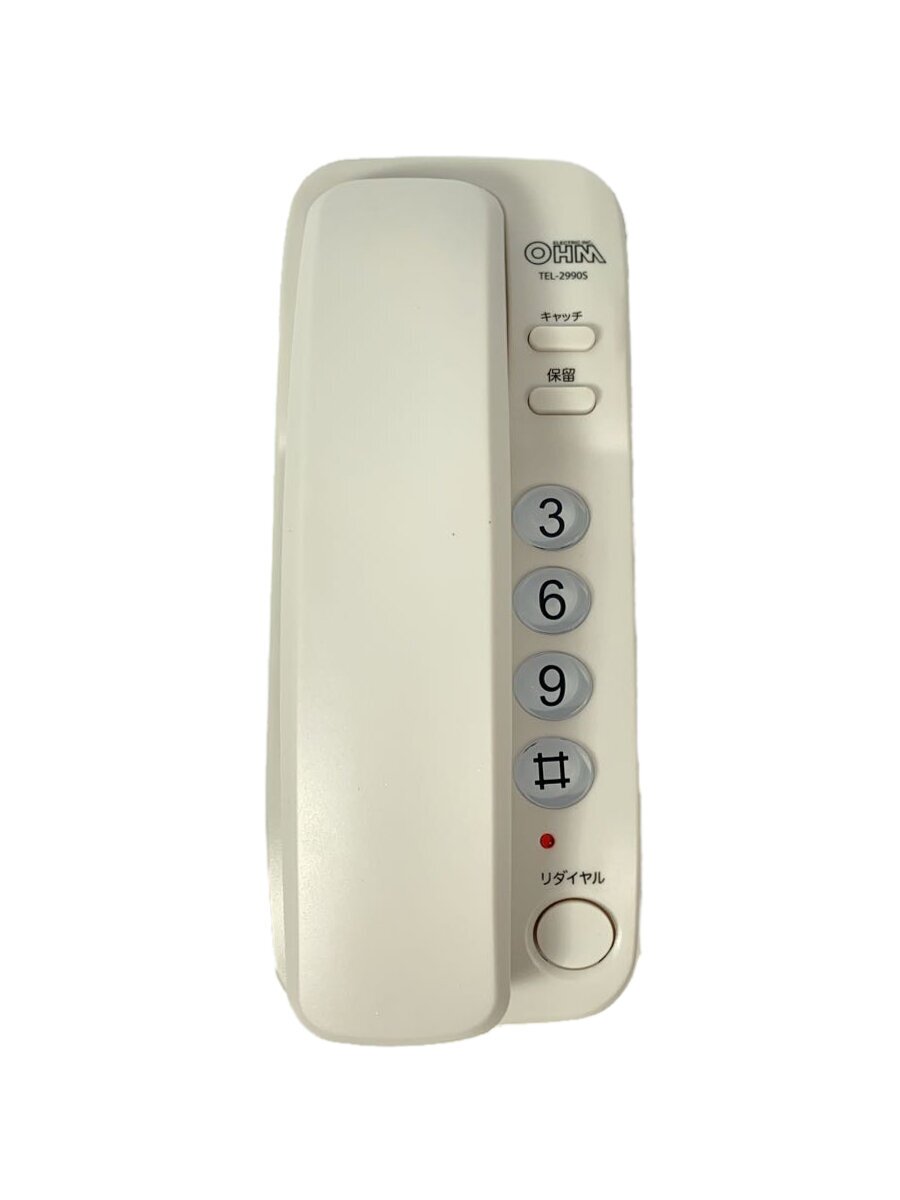 【中古】OHM◆電話機 TEL-2990S【家電・ビジュアル・オーディオ】