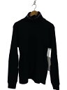 【中古】TAKAHIROMIYASHITA TheSoloist.◆19AW Turtlneck L/S Tee/長袖Tシャツ/44/コットン/BLK/無地/sc.0016b【メンズウェア】