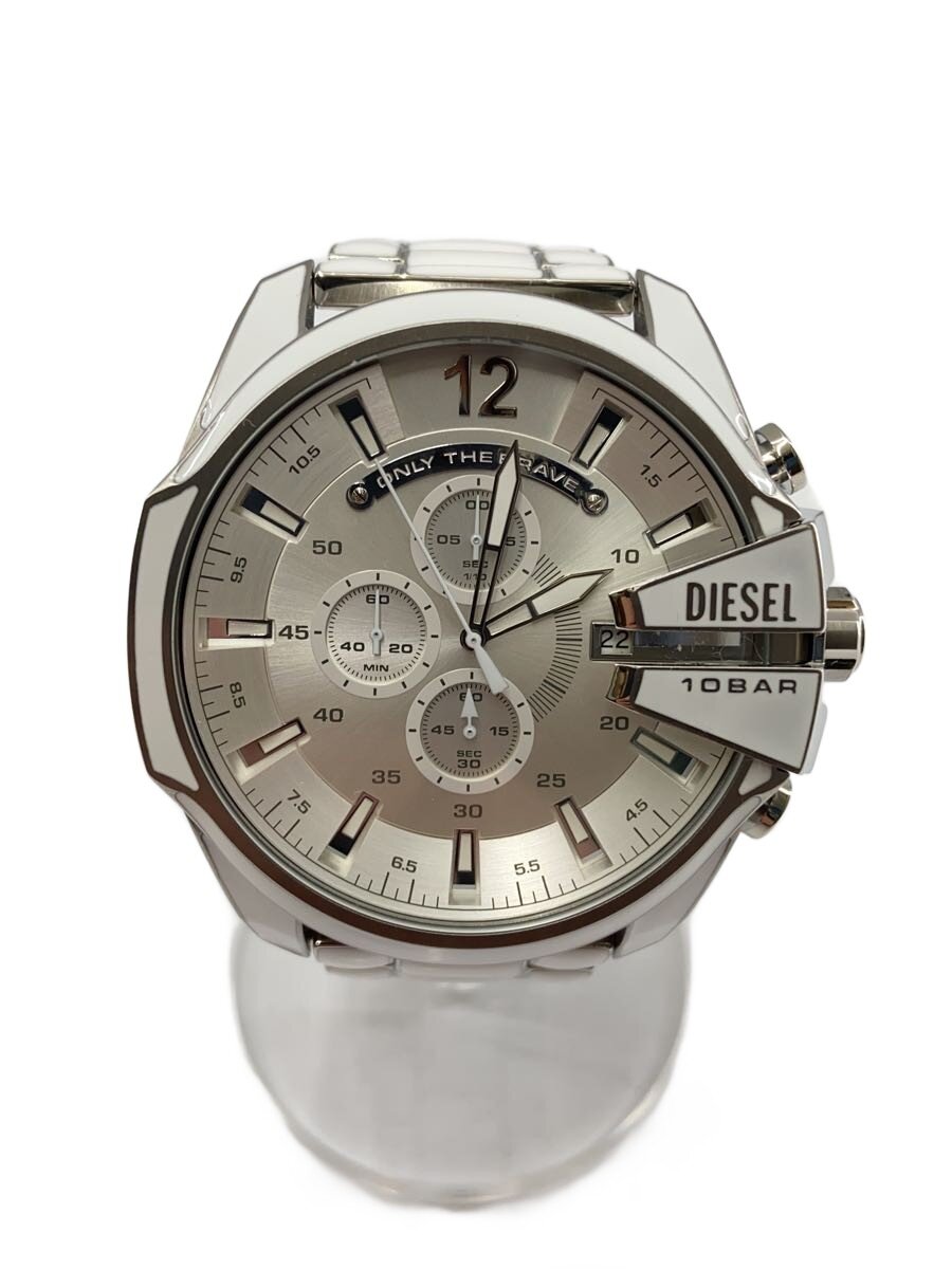 【中古】DIESEL◆腕時計/アナログ/--/SLV/SLV/DZ-4660【服飾雑貨他】