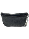 【中古】ARMANI EXCHANGE◆ウエストバッグ/フェイクレザー/BLK/総柄/CC838【バッグ】(4)