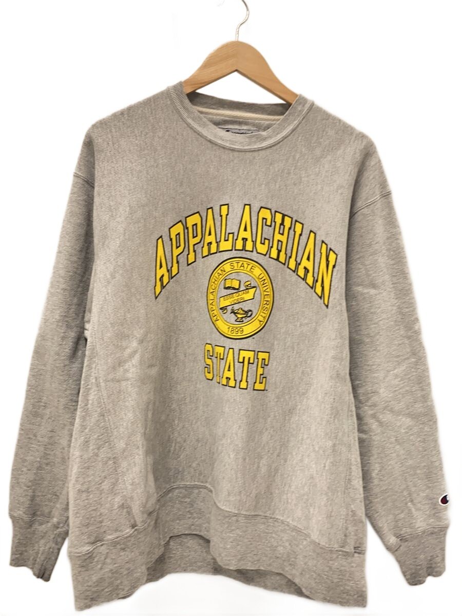 【中古】Champion◆スウェット/L/コットン/GRY【メンズウェア】
