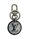 【中古】LOUIS VUITTON◆ポルト・クレ・LVサークル_エピ_BLU/牛革/ブルー/メンズ/ルイヴィトン【服飾雑貨他】(4)