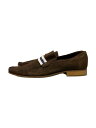 【中古】SHIPS◆ローファー/39/BRW/スウェード【シューズ】(4)