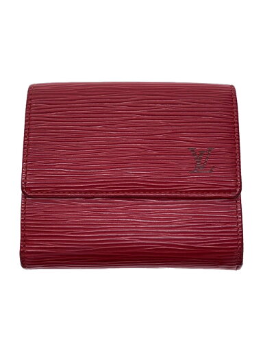 【中古】LOUIS VUITTON◆ポルト・モネ・ビエ・カルト・クレディ_エピ_RED/レザー/RED/レディース【服飾雑貨他】 【中古】LOUIS VUITTON◆ポルト・モネ・ビエ・カルト・クレディ_エピ_RED/レザー/RED/レディース【服飾雑貨他】