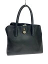 【中古】FURLA◆バッグ/レザー/BLK【バッグ】