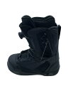 【中古】salomon◆スノーボードブーツ/24cm/BLK/375679【スポーツ】