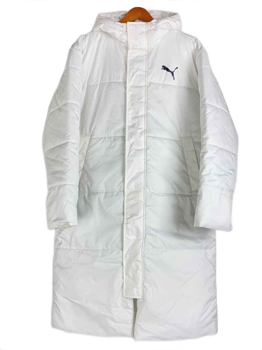 【中古】PUMA◆ベンチコート/S/ホワイト/585346-02【スポーツ】