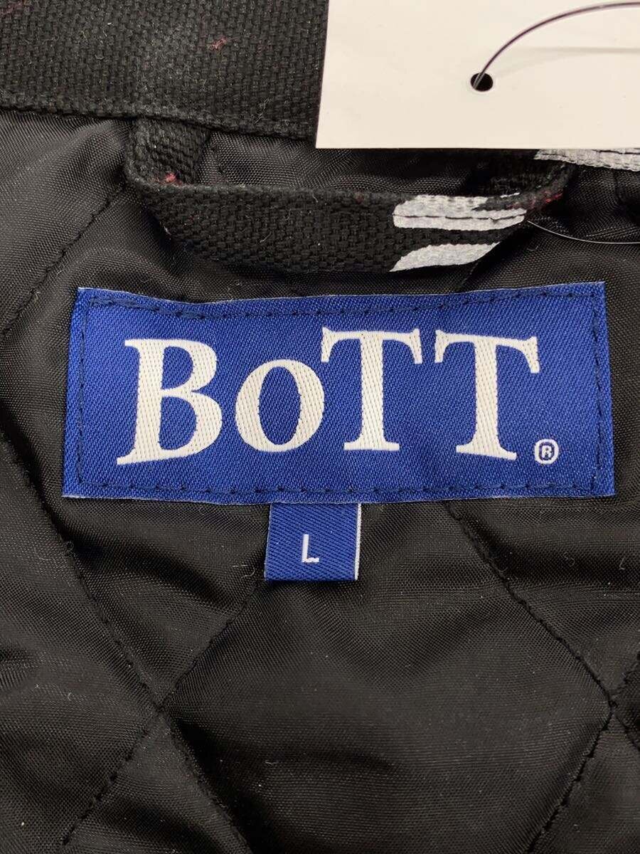 【中古】BoTT◆ジャケット/L/コットン/BLK/223BoTT05【メンズウェア】