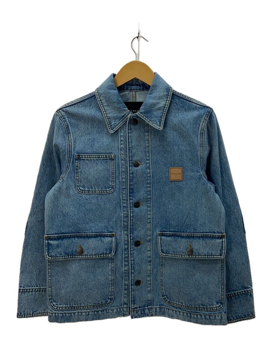 【中古】COACH◆デニムチョアジャケット/カバーオール/XS/コットン/IDG【メンズウェア】