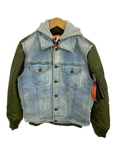 【中古】DIESEL◆20AW/W-STORMY JACKET/ブルゾン/XS/ナイロン/カーキ/A00639-0IAZL【メンズウェア】 【中古】DIESEL◆20AW/W-STORMY JACKET/ブルゾン/XS/ナイロン/カーキ/A00639-0IAZL【メンズウェア】
