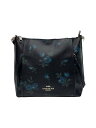 【中古】COACH◆ヴィクトリアン/フローラルプリント/ショルダーバッグ/PVC/BLK/総柄/F79996【バッグ】