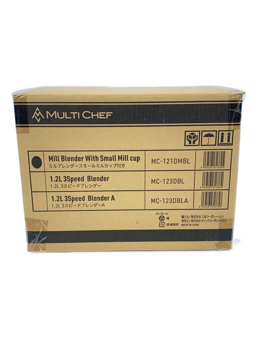 【中古】MULTI CHEF◆ミキサー・フードプロセッサー/MC-121DMBL【家電・ビジュアル・オーディオ】