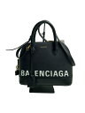【中古】BALENCIAGA◆VILLE TOP HANDLE/バッグ/レザー/BLK【バッグ】(4)