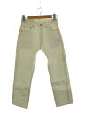 【中古】Levi’s◆ボトム/29/デニム/WHT【メンズウェア】