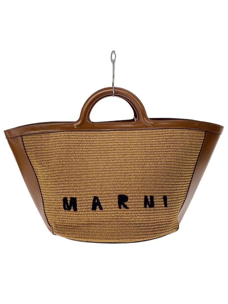 Marni - 【中古】MARNI◆ハンドバッグ/--/BRW/BMMP0069Q0【バッグ】
