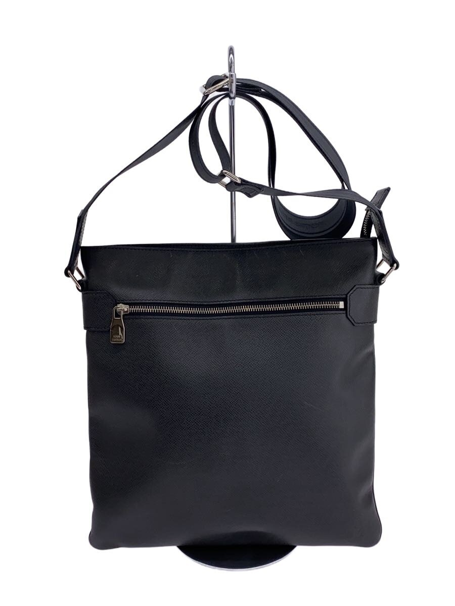 【中古】LOUIS VUITTON◆ショルダーバッグ/レザー/BLK/無地/M32712【バッグ】