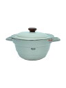 【中古】富士ホーロー◆両手鍋/容量:5.5L/サイズ:26cm/WHT/BMP-27FW【キッチン用品】