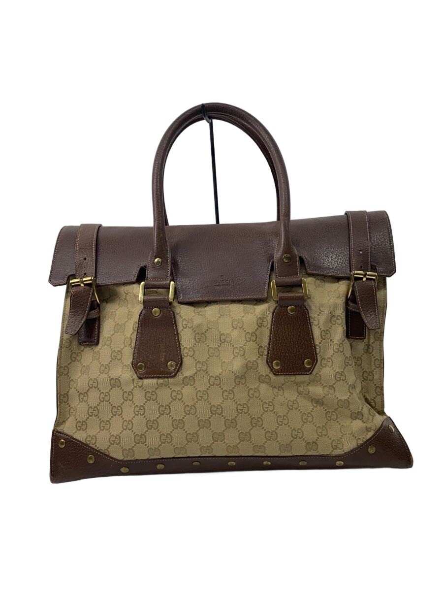【中古】GUCCI◆バッグ/--/BEG/総柄/115531//【バッグ】