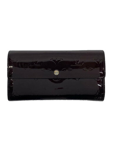 【中古】LOUIS VUITTON◆ポルト・フォイユ・サラ_モノグラム・ヴェルニ_BRD/エナメル/BRD/レディース【服飾雑貨他】 【中古】LOUIS VUITTON◆ポルト・フォイユ・サラ_モノグラム・ヴェルニ_BRD/エナメル/BRD/レディース【服飾雑貨他】