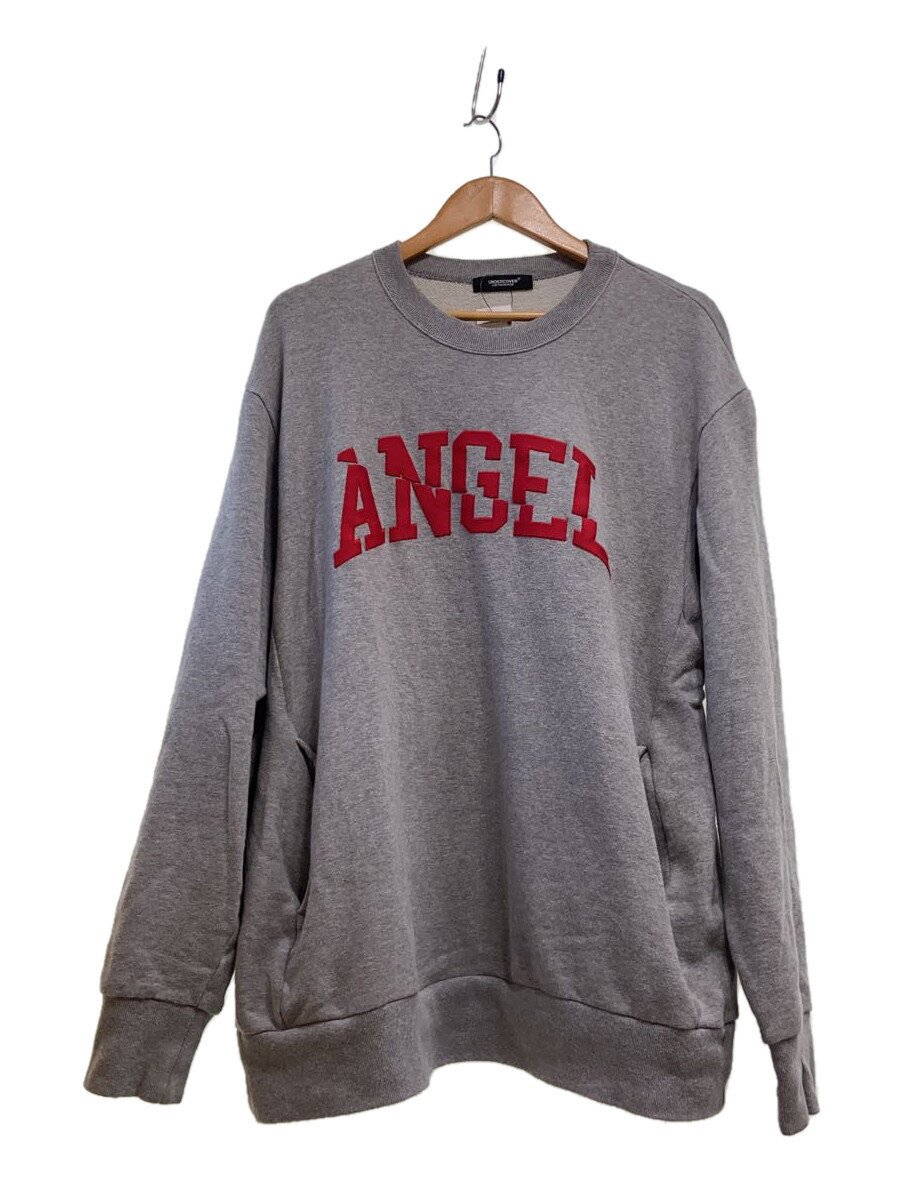 【中古】UNDERCOVER◆23SS/SWEAT ANGEL/スウェット/4/コットン/GRY/UC1C9801【メンズウェア】
