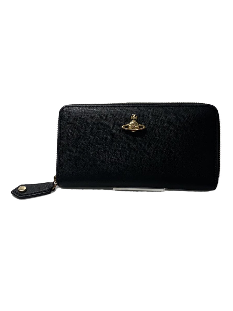【中古】Vivienne Westwood◆長財布/--/BLK/メンズ【服飾雑貨他】