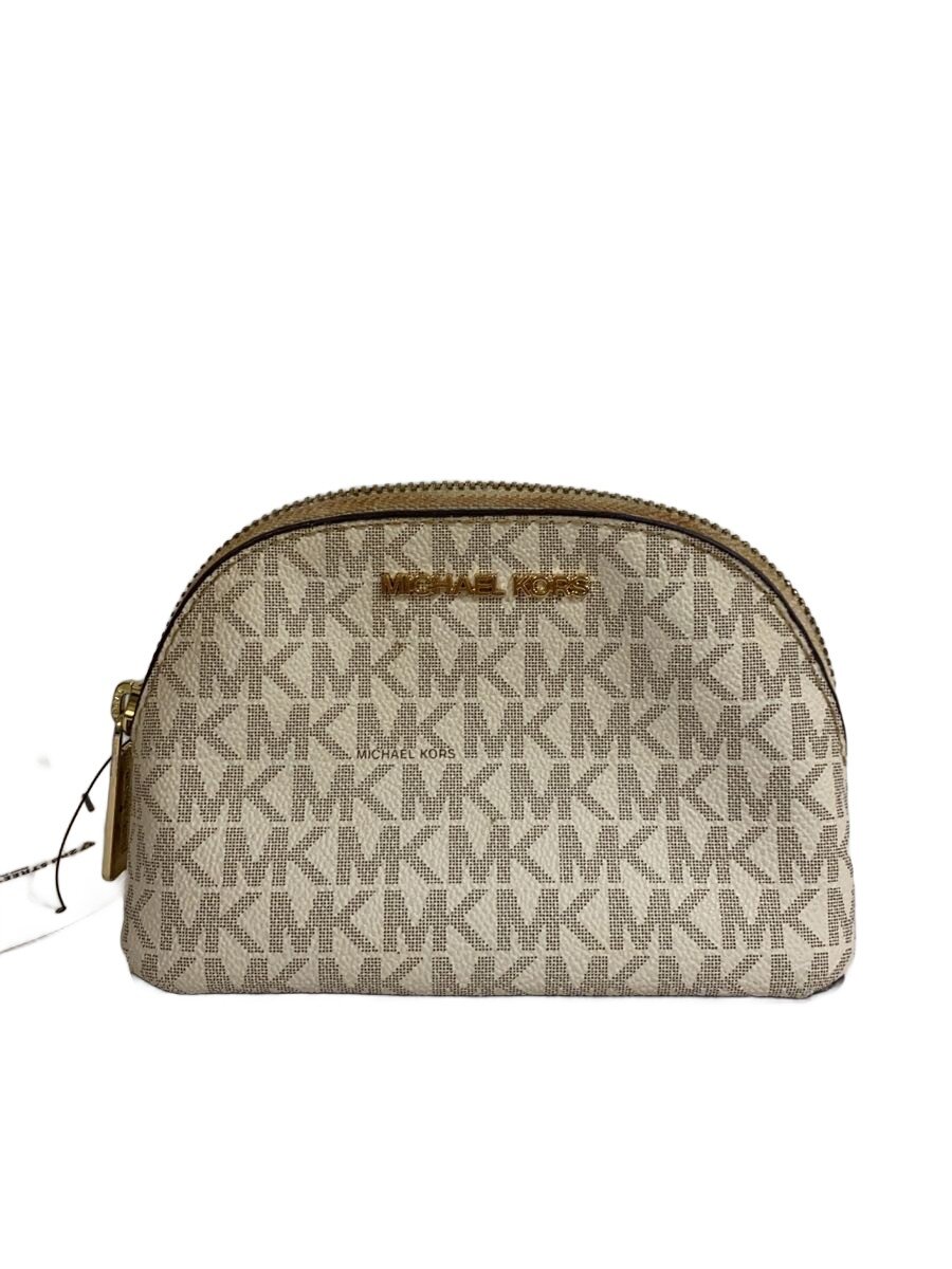 【ブランド】MICHAEL KORS 【ブランドカナ】マイケルコース 【型番】 【程度】B 【サイズ】 【メインカラー】ホワイト 【素材・生地】PVC（ビニール） 【キーワード】　　 2025/10/18 セカンドストリート大津瀬田店【4302】【中古】MICHAEL KORS◆ポーチ/PVC/WHT ブランド MICHAEL KORS 型番 カラー ホワイト 柄 総柄 素材・生地 PVC（ビニール）>色・素材について サイズ >サイズ表示について 実寸（cm） 【バッグ】 マチ：6 / 高さ：11 / 幅：15 / 持ち手：/ 【その他】 その他サイズ：/ 商品は　セカンドストリート大津瀬田店の店頭にて販売しております。商品に関するお問合わせは、お電話(TEL:077-547-6730)にて、問合わせ番号：2343026568313をお伝えください。 配送方法やお支払い方法に関するお問い合わせは、サポートセンターまでご連絡をお願いします。 ※お電話の対応は営業時間内のみとなります。お問い合わせフォームでお問い合わせの際はご注文番号をご記入下さい この商品に関する出品店舗からのコメント 使用感がございますがまだまだお使いいただけます。また店頭での併用商品の為撮影時から商品状態が変化する場合がございます。ご了承お願いいたします。その他ご不明な点ございましたらお気軽にお問い合わせくださいませ。