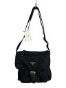 【中古】PRADA◆ショルダーバッグ/ナイロン/BLK【バッグ】(4)