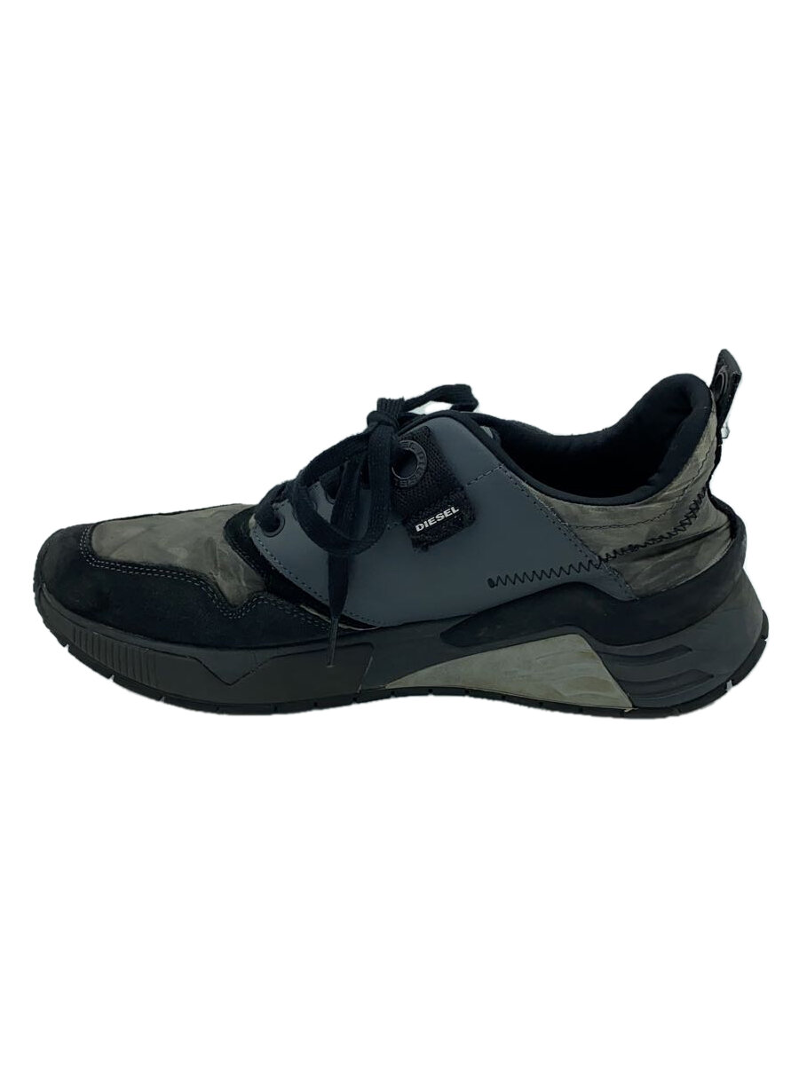 【中古】DIESEL◆ローカットスニーカー/27.5cm/GRY【シューズ】