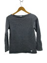 【中古】ORCIVAL◆長袖Tシャツ/--/コットン/グレー/ORC-6672【メンズウェア】