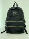 【中古】MARC JACOBS◆リュック/--/BLK/無地/M0012700001//【バッグ】