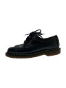 【中古】Dr.Martens◆ドレスシューズ/UK8/BLK/レザー/3989【シューズ】
