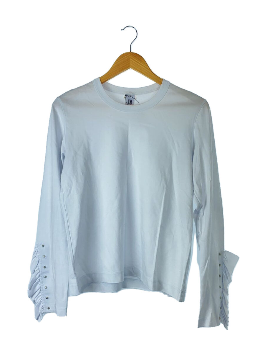 【中古】noir kei ninomiya◆長袖カットソー/M/コットン/ホワイト/3k-t009//【レデ...