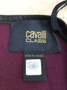 【中古】roberto cavalli◆チャーム付きV NECK長袖ワンピース/42/ポリエステル/PUP【レディースウェア】