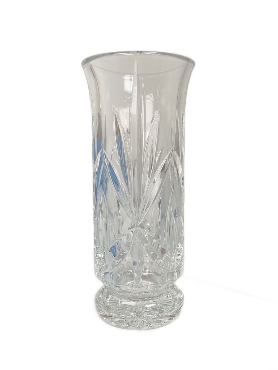 【中古】WEDGWOOD◆花瓶/フラワーベース/クリスタルベース/クリア【インテリア小物・日用雑貨】
