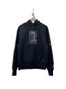 【中古】#FR2◆スモーキングキルズ/スカル/パーカー/M/ポリエステル/BLK【メンズウェア】