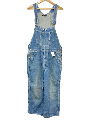 【中古】ARK DENIM FACTORY/オーバーオール/2/コットン/IDG/無地【メンズウェア】 【中古】ARK DENIM FACTORY/オーバーオール/2/コットン/IDG/無地【メンズウェア】