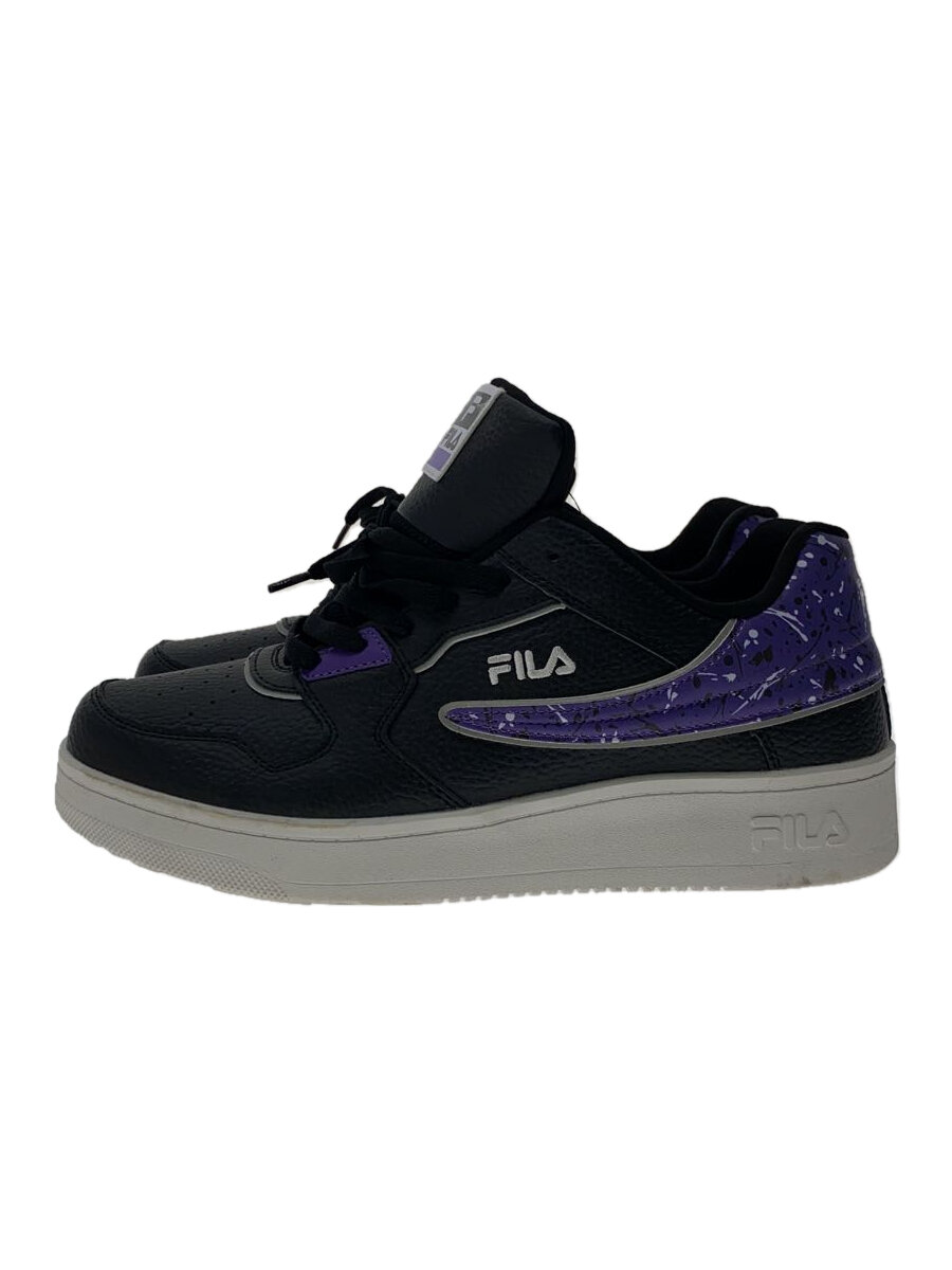 【中古】FILA◆ローカットスニーカー/TatticaDV2/28cm/BLK/FC-4220DV2RI【シューズ】