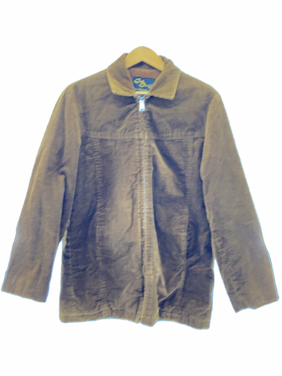 【中古】Cal Craft◆ブルゾン/--/コットン/BRW/無地【メンズウェア】