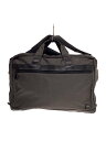 【中古】PORTER◆ブリーフケース/ビジネスバッグ/ナイロン/GRY【バッグ】(4)