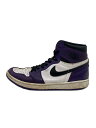 【中古】NIKE◆AIR JORDAN 1 RETRO HIGH OG/26cm/PUP【シューズ】(4)